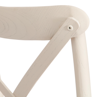 Стул Tetchair CROSS mod.CB2001 Белый butter white
