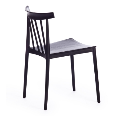 Стул Tetchair FERMA mod. 707 пластик, 50 х 51 х 76 см, Black черный