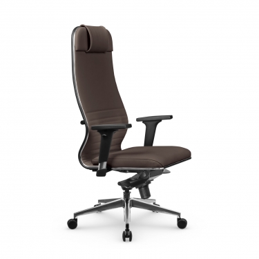 Кресло руководителя Метта Metta L 1m 38К2/2D Infinity Easy Clean MPES Комплект 2 Светло-коричневое