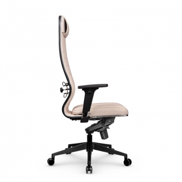Кресло руководителя Метта Мetta L 1m 40M/2D Infinity Easy Clean MPES Комплект 4 Светло-бежевое
