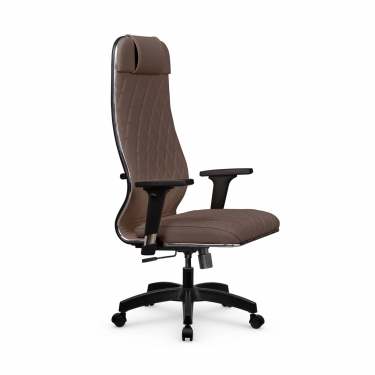 Кресло руководителя Метта Мetta L 1m 40M/2D Infinity Easy Clean MPES Комплект 6 Светло-коричневое