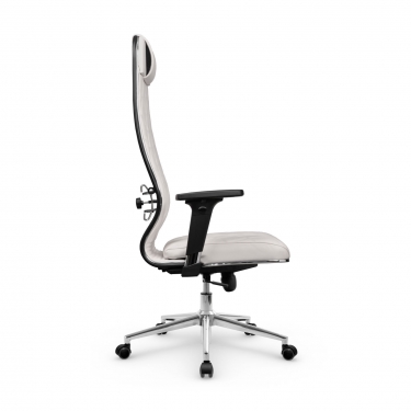 Кресло руководителя Метта Мetta L 1m 40M/2D Infinity Easy Clean MPES Комплект 10 Белое