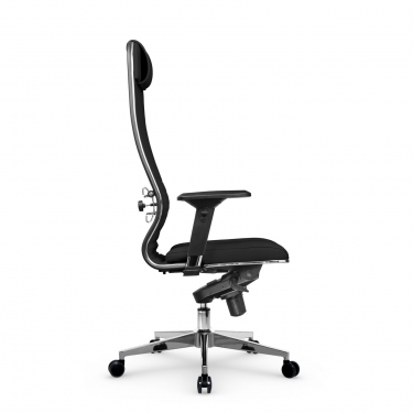 Кресло руководителя Метта Мetta L 1m 38K2/4D Infinity Easy Clean MPES Комплект 3 Черное
