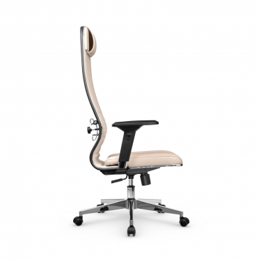Кресло руководителя Метта Мetta L 1m 38K2/4D Infinity Easy Clean MPES Комплект 5 Молочное
