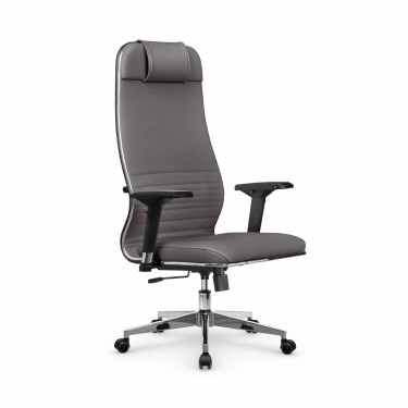 Кресло руководителя Метта Мetta L 1m 38K2/4D Infinity Easy Clean MPES Комплект 5 Серое