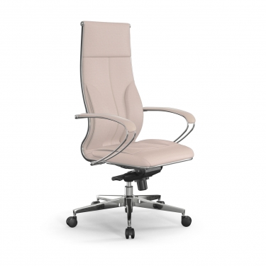 Кресло руководителя Метта Мetta L 1m 46/K Infinity Easy Clean MPES Комплект 3 Молочное