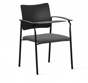 Стул Tetchair CT 8804 Rabat с мягким сиденьем дерево гевея, 52,546,578см, античный белый, ткань бежевая FG22616-16