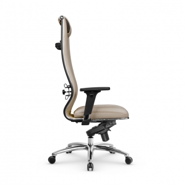 Кресло руководителя Метта Мetta L 1m 50M/2D Infinity Easy Clean MPES Комплект 1 Темно-бежевое