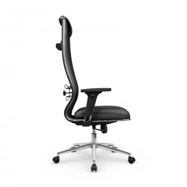Кресло руководителя Метта Мetta L 1m 50M/2D Infinity Easy Clean MPES Комплект 9 Черное