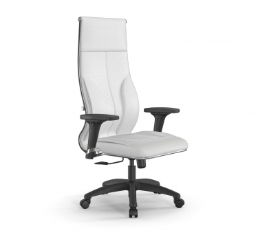 Кресло руководителя Метта Мetta L 1m 46/2D Infinity Easy Clean MPES Комплект 4 Белое