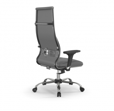 Кресло руководителя Метта Мetta L 1m 46/2D Infinity Easy Clean MPES Комплект 5 Серое