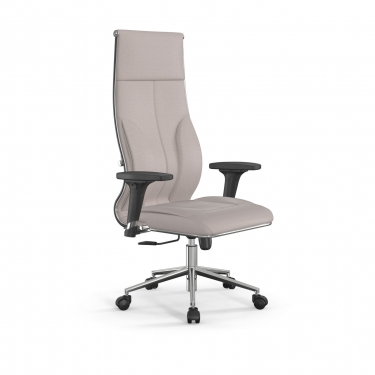 Кресло руководителя Метта Мetta L 1m 46/2D Infinity Easy Clean MPES Комплект 8 Светло-бежевое