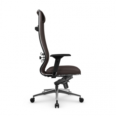 Кресло руководителя Метта МЕТТА L 1m 50M/4D Infinity Easy Clean MPES Комплект 2 Темно-коричневое
