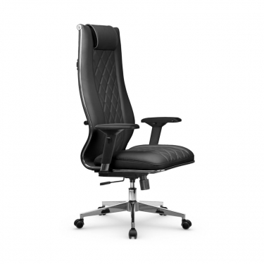 Кресло руководителя Метта МЕТТА L 1m 50M/4D Infinity Easy Clean MPES Комплект 3 Черное