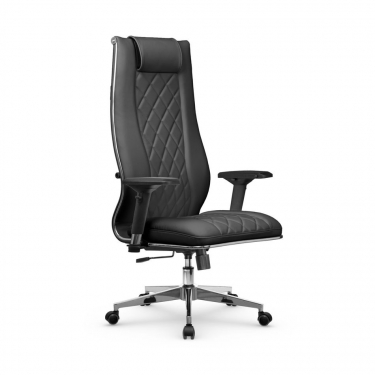 Кресло руководителя Метта МЕТТА L 1m 50M/4D Infinity Easy Clean MPES Комплект 3 Черное