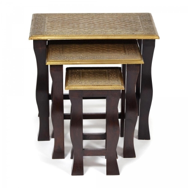 Столик кофейный Tetchair Secret De Maison ANGULER mod. 12454 алюминиевый сплав, 40,5x44,5x68,5см, античная медь