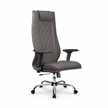 Кресло руководителя Метта МЕТТА L 1m 50M/4D Infinity Easy Clean MPES Комплект 5 Серое