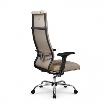 Кресло руководителя Метта МЕТТА L 1m 50M/4D Infinity Easy Clean MPES Комплект 5 Темно-бежевое