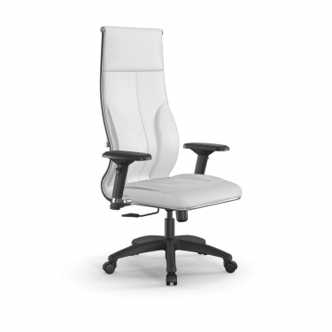 Кресло руководителя Метта Мetta L 1m 46/4D Infinity Easy Clean MPES Комплект 4 Белое