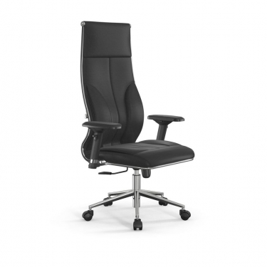 Кресло руководителя Метта Мetta L 1m 46/4D Infinity Easy Clean MPES Комплект 8 Черное