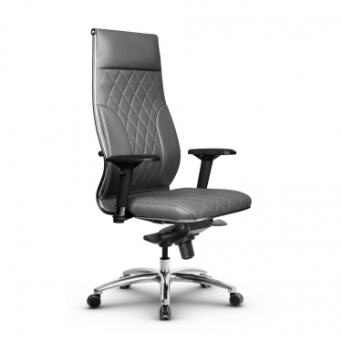 Кресло руководителя Метта Metta L 1m 44M/4D Комплект 1 Серое