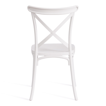 Стул CROSS mod. PL24 пластик, 48 х 58 х 89 см, White белый 11954