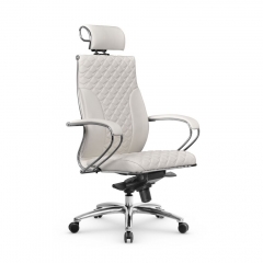 Кресло руководителя Метта Metta L 2c 44C/K116 Infinity Easy Clean MPES Комплект 1 Белое
