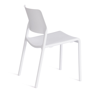 Стул Tetchair FURDI mod. 53 пластик, 48 х 55.5 х 77.5 см, White Белый