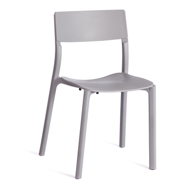Стул Tetchair LENTO mod. 43 пластик, 43 х 49 х 77 см, Grey Cерый