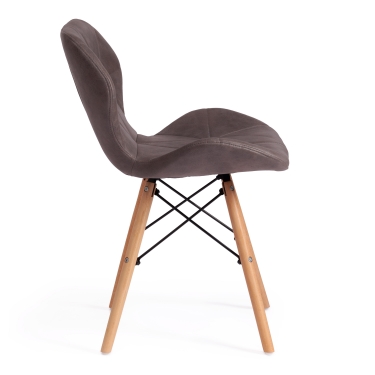 Стул Tetchair MANTRA mod. 713 ткань/металл, 49х61х82 см, высота до сидения 49 см, бежевый barkhat 5/черный
