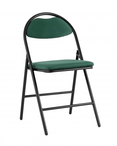 Стул складной Stool Group Hagen black велюр Зеленый