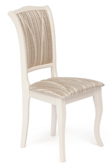 Стул Tetchair VAN HALLEN mod. 2433S ткань/металл, 54,5х53,5/76 см, высота до сиденья 46 см, коралловый/черный