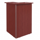 Стойка ресепшн угловая Skyland DMC 88 L/R Бургунди