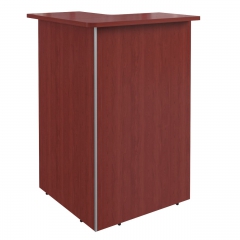 Стойка ресепшн угловая Skyland DMC 88 L/R Бургунди