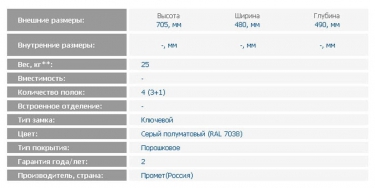 Тумба мобильная ЗМК Промет BFC-70/4