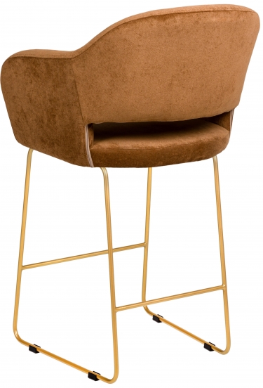 Стул полубарный R-home Oscar ПБ Кор/ЛинкЗолот