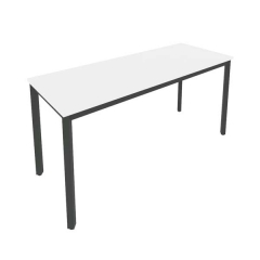 Стол письменный на металлокаркасе Рива SLIM SYSTEM С.СП-6.1 Белый-Антрацит