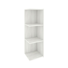 Модуль приставной 3 ячейки Рива LOCKER plus LK.PM-3 Снежная Патина
