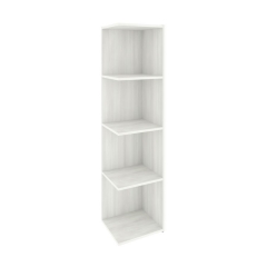 Модуль приставной 4 ячейки Рива LOCKER plus LK.PM-4 Снежная Патина