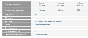 Депозитная ячейка ЗМК Промет DB-4S