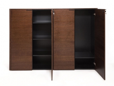 Шкаф для бумаг с гардеробом Profoffice RAIL SET_Wardr.+Bookcase_RT Дуб Табак