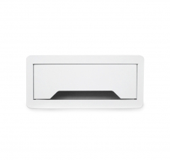 Лючок для проводов Profoffice LM-03 9016 Белый