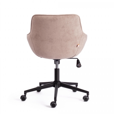 Кресло офисное Tetchair DUBLIN велюр Clermon, бежевый, 40
