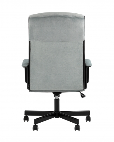 Кресло руководителя Stool Group TopChairs ST-DOMINGO Серо-голубой