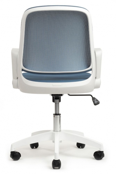 Кресло компьютерное Рива RV DESIGN W-158 white Синий
