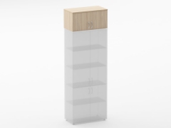 Антресоль широкая Персона Грата Glassy 6.04.131 Орех