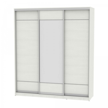 Шкаф-купе Аларти B-230х200х60-3ВД-D7D8D7