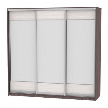 Шкаф-купе Аларти B-230х235х60-2ЯАТ-ЯАС-D8D8D8