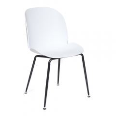 Стул Tetchair Beetle Chair mod.70 / 1 шт. в упаковке металл/пластик, 4657,586см, белый