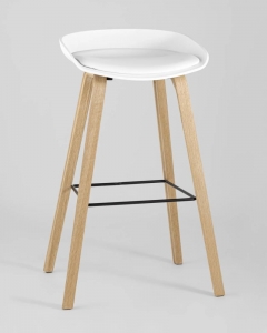 Стул барный Stool Group LIBRA SOFT БЕЛЫЙ 2 шт